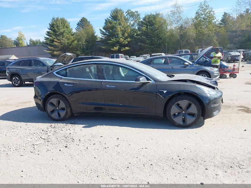 2018 Tesla Model 3 Long Range/Performance VIN: 5YJ3E1EB3JF099124 Lot: 43340178