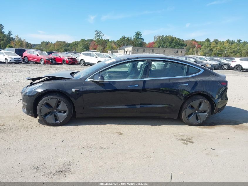 2018 Tesla Model 3 Long Range/Performance VIN: 5YJ3E1EB3JF099124 Lot: 43340178