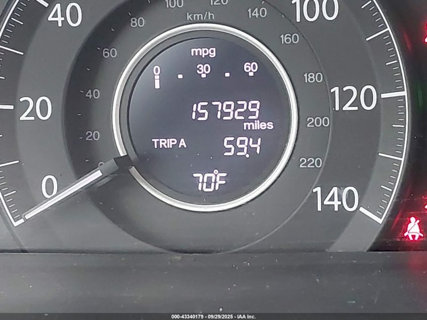 2015 Honda Cr-V Ex VIN: 3CZRM3H52FG700419 Lot: 43340179