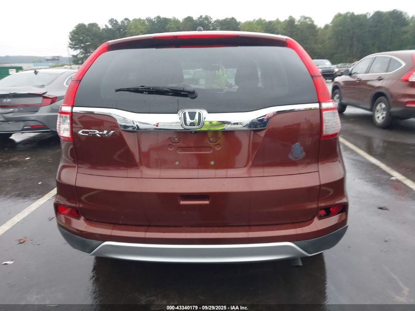 2015 Honda Cr-V Ex VIN: 3CZRM3H52FG700419 Lot: 43340179