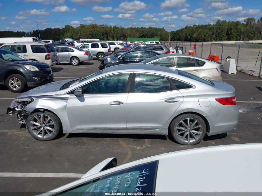 2015 Hyundai Azera VIN: KMHFG4JG0FA440615 Lot: 43340183