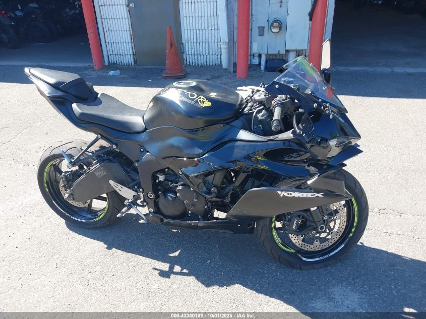 2024 Kawasaki Zx636 K VIN: JKBZXJK15RA002418 Lot: 43340189