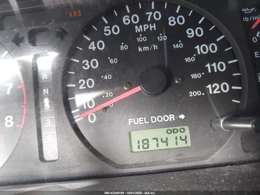 2000 Isuzu Trooper Limited/Ls/S VIN: JACDS58XXY7J08783 Lot: 43340199