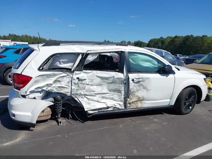 2019 Dodge Journey Se VIN: 3C4PDCBB3KT810635 Lot: 43340214
