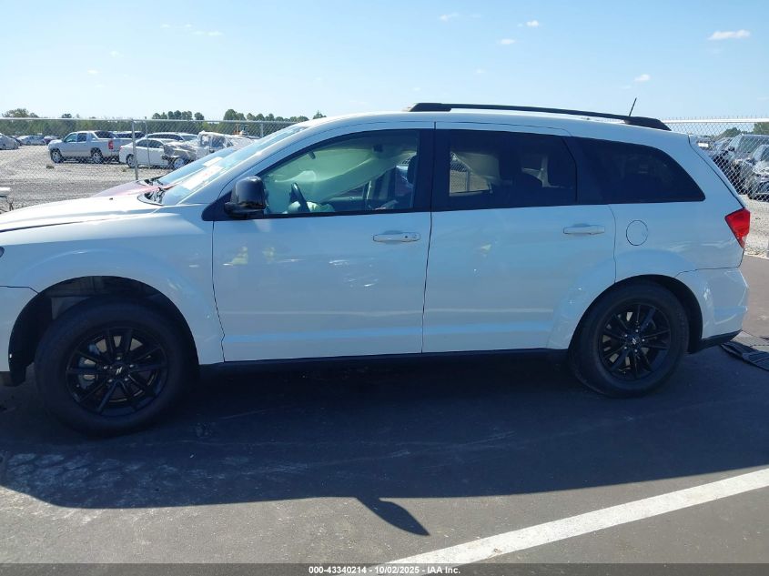 2019 Dodge Journey Se VIN: 3C4PDCBB3KT810635 Lot: 43340214