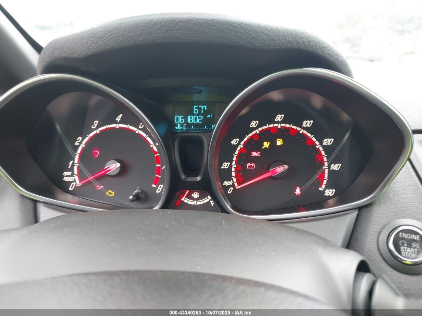 2019 Ford Fiesta St VIN: 3FADP4GX8KM144747 Lot: 43340263