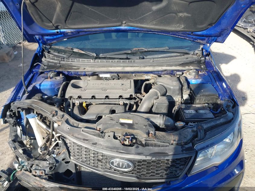 2011 Kia Forte Koup Ex VIN: KNAFU6A22B5458689 Lot: 43340285