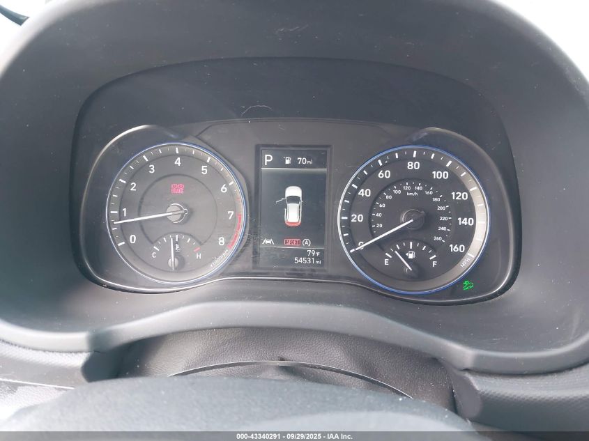 2022 Hyundai Kona Se VIN: KM8K22AB2NU771666 Lot: 43340291