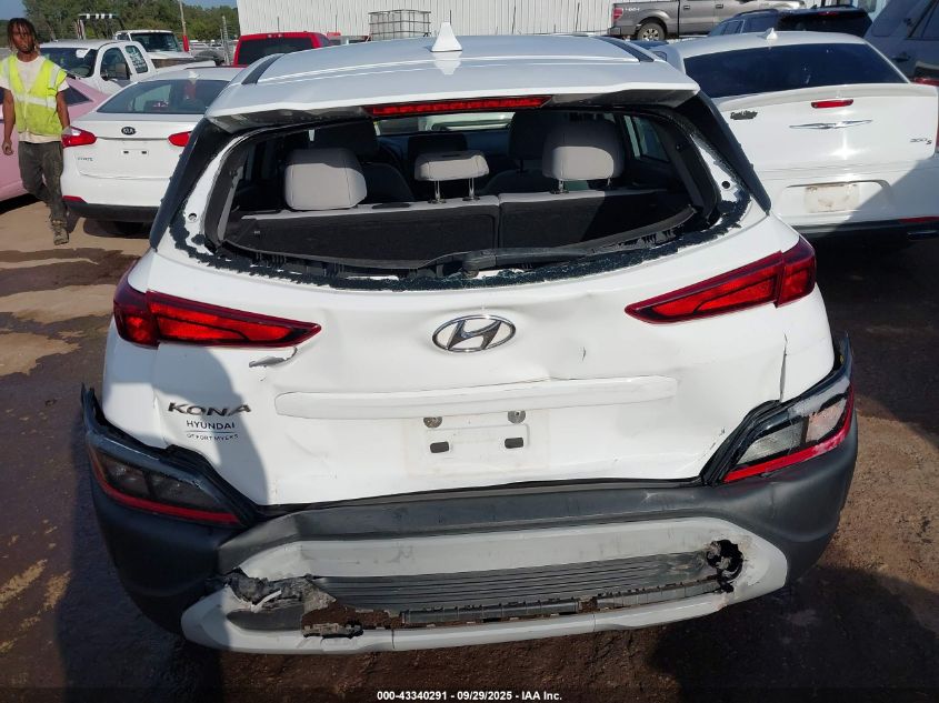 2022 Hyundai Kona Se VIN: KM8K22AB2NU771666 Lot: 43340291