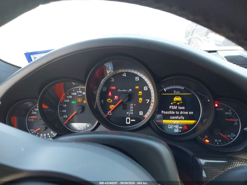 2014 Porsche 911 Turbo S VIN: WP0AD2A96ES167783 Lot: 43340297