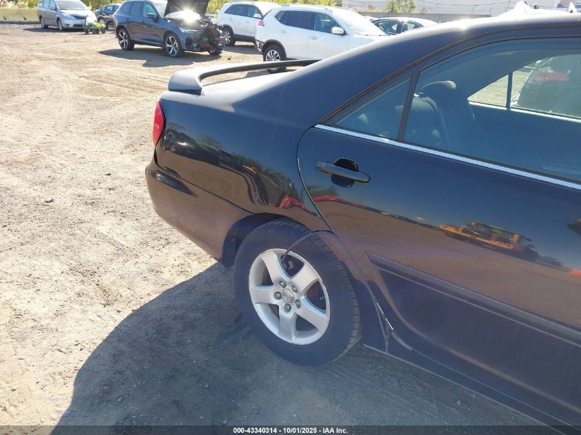 2002 Toyota Camry Se VIN: 4T1BE32K32U047878 Lot: 43340314