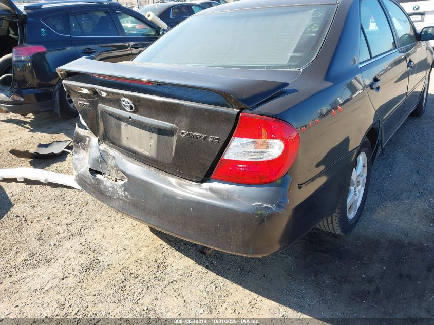 2002 Toyota Camry Se VIN: 4T1BE32K32U047878 Lot: 43340314