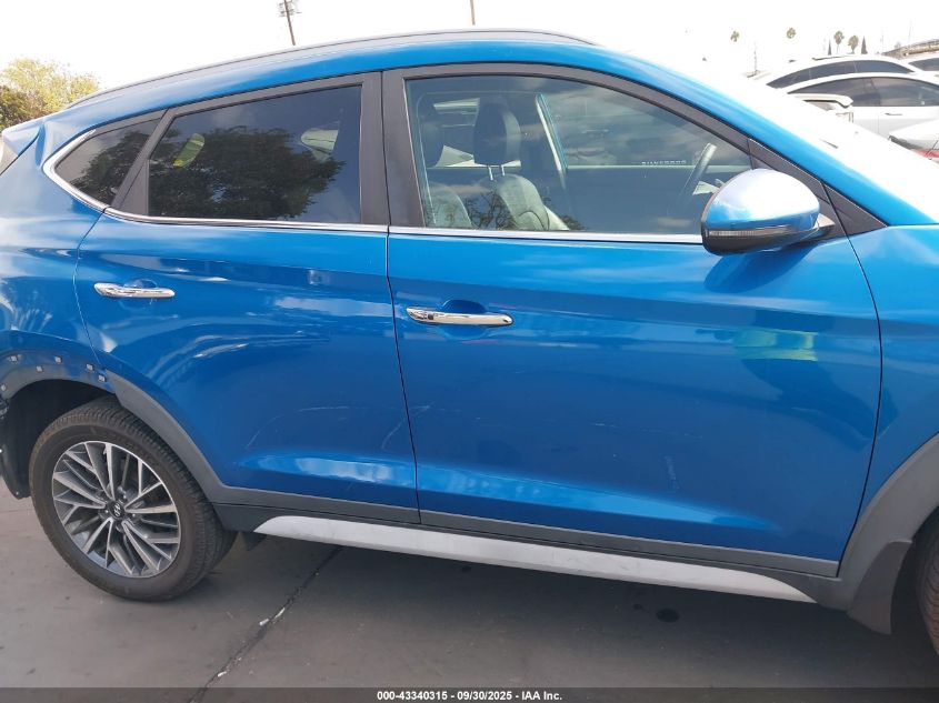 2019 Hyundai Tucson Limited VIN: KM8J33AL3KU976979 Lot: 43340315