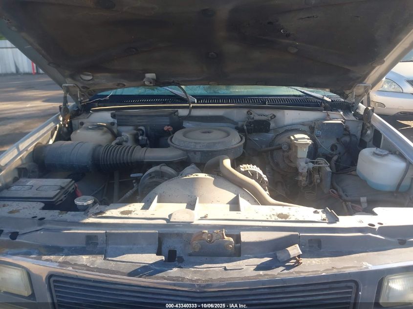 1992 GMC Sierra K2500 VIN: 2GTFK29K5N1526110 Lot: 43340333