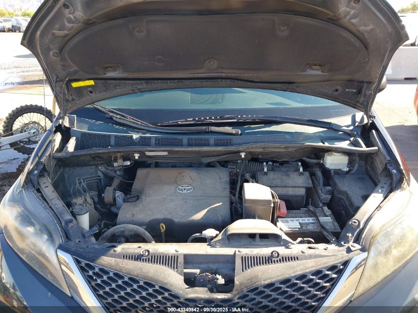 2014 Toyota Sienna Se 8 Passenger VIN: 5TDXK3DC4ES508085 Lot: 43340342