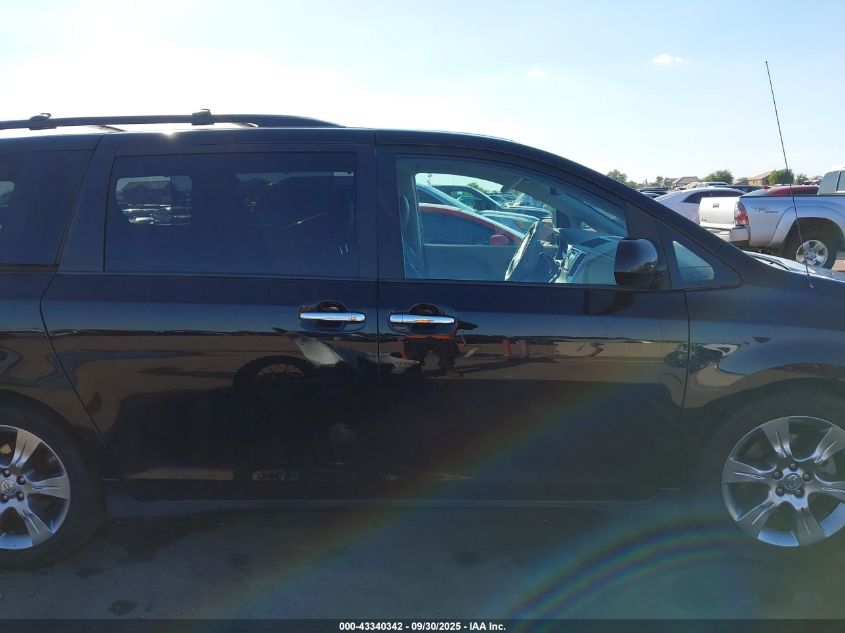 2014 Toyota Sienna Se 8 Passenger VIN: 5TDXK3DC4ES508085 Lot: 43340342