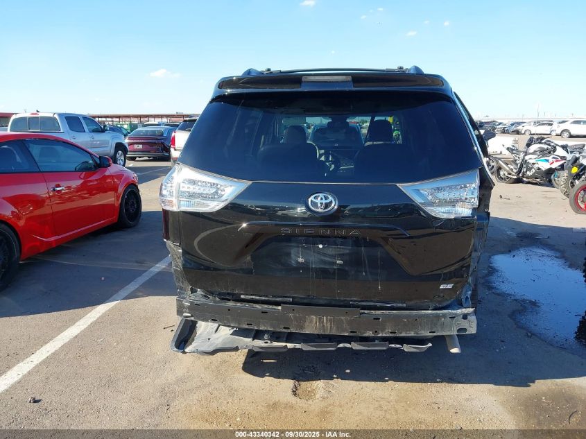 2014 Toyota Sienna Se 8 Passenger VIN: 5TDXK3DC4ES508085 Lot: 43340342