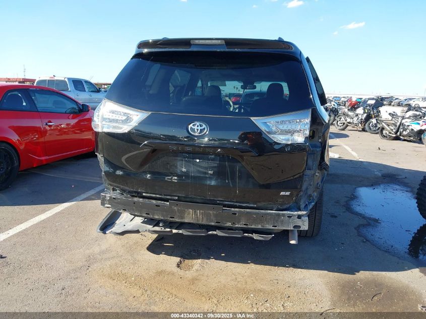 2014 Toyota Sienna Se 8 Passenger VIN: 5TDXK3DC4ES508085 Lot: 43340342