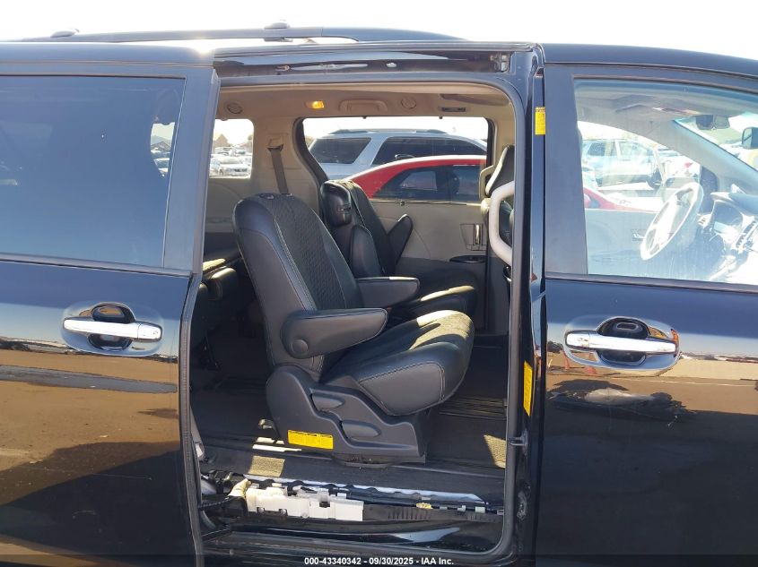 2014 Toyota Sienna Se 8 Passenger VIN: 5TDXK3DC4ES508085 Lot: 43340342