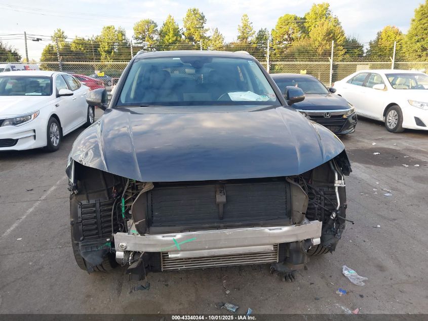 2021 Audi Q5 Premium Plus 45 Tfsi Quattro S Tronic VIN: WA1BAAFYXM2042690 Lot: 43340344