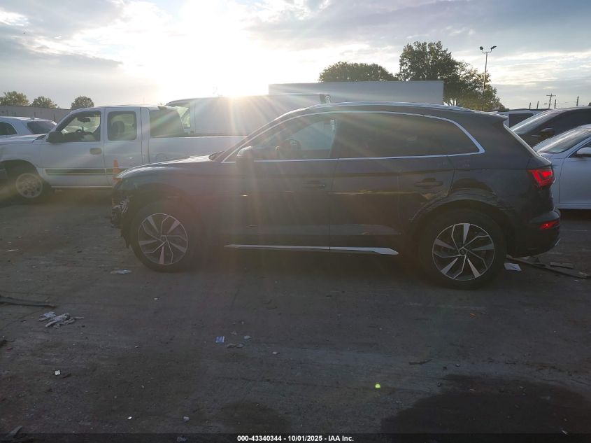 2021 Audi Q5 Premium Plus 45 Tfsi Quattro S Tronic VIN: WA1BAAFYXM2042690 Lot: 43340344