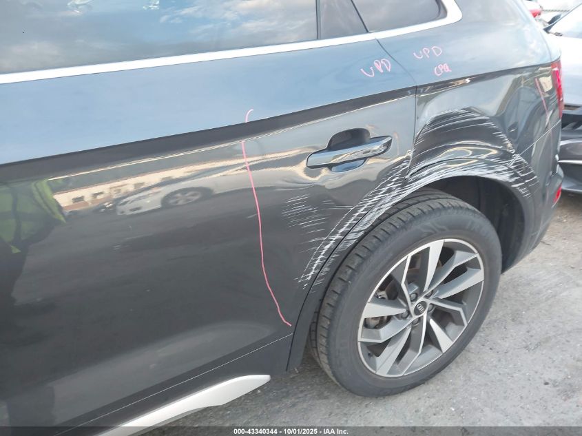 2021 Audi Q5 Premium Plus 45 Tfsi Quattro S Tronic VIN: WA1BAAFYXM2042690 Lot: 43340344