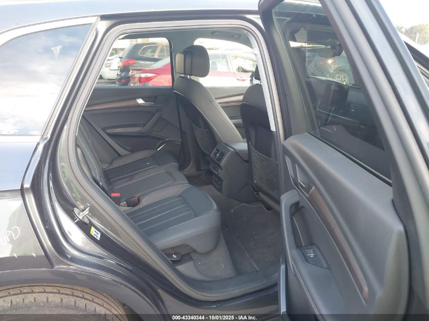 2021 Audi Q5 Premium Plus 45 Tfsi Quattro S Tronic VIN: WA1BAAFYXM2042690 Lot: 43340344