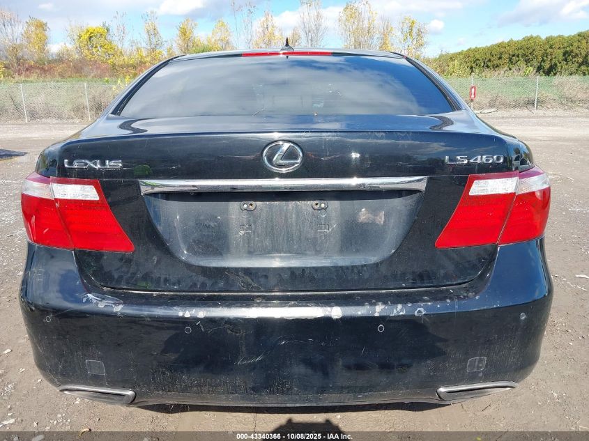 2008 Lexus Ls 460 VIN: JTHBL46F285075640 Lot: 43340366
