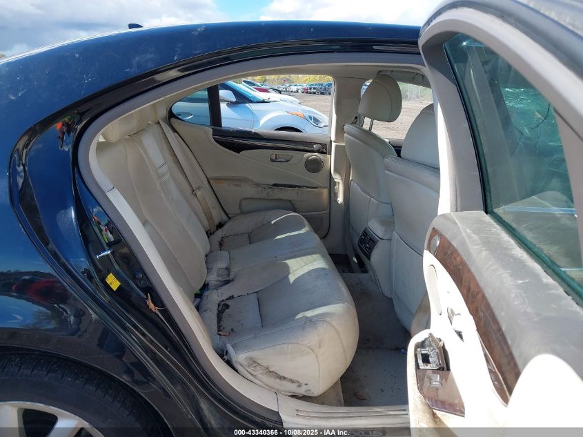 2008 Lexus Ls 460 VIN: JTHBL46F285075640 Lot: 43340366