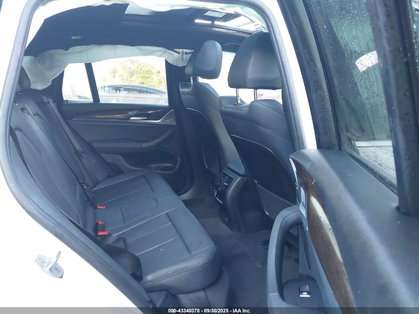 2019 BMW X3 xDrive30I VIN: 5UXTR9C58KLP90792 Lot: 43340378