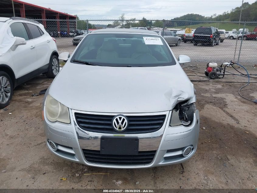 2008 Volkswagen Eos Komfort VIN: WVWBA71F28V011405 Lot: 43340427