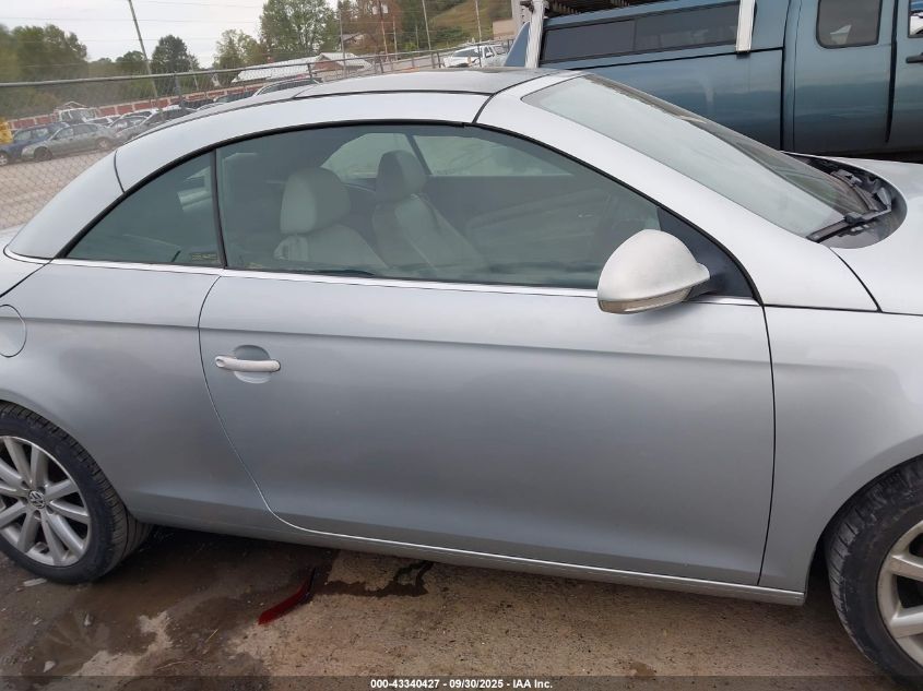 2008 Volkswagen Eos Komfort VIN: WVWBA71F28V011405 Lot: 43340427