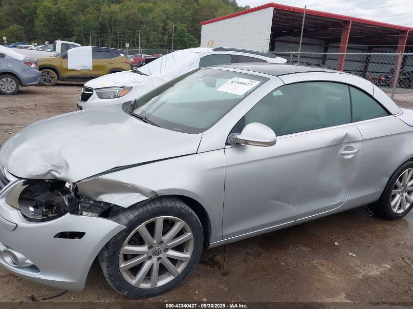 2008 Volkswagen Eos Komfort VIN: WVWBA71F28V011405 Lot: 43340427