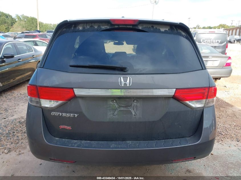 2015 Honda Odyssey Ex-L VIN: 5FNRL5H63FB069487 Lot: 43340434