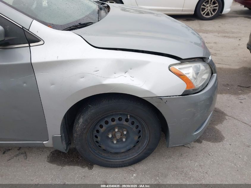 2014 Nissan Sentra S VIN: 3N1AB7AP6EL683516 Lot: 43340435