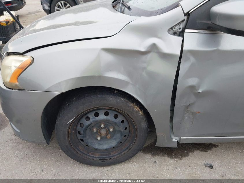 2014 Nissan Sentra S VIN: 3N1AB7AP6EL683516 Lot: 43340435