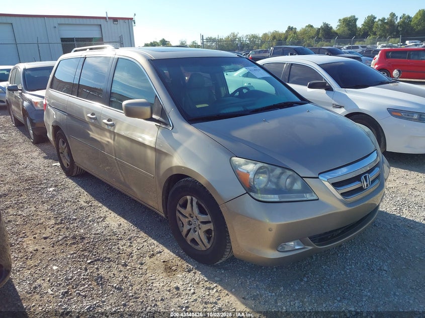 2006 Honda Odyssey Touring gold van gasoline 5FNRL38886B006584 photo #1
