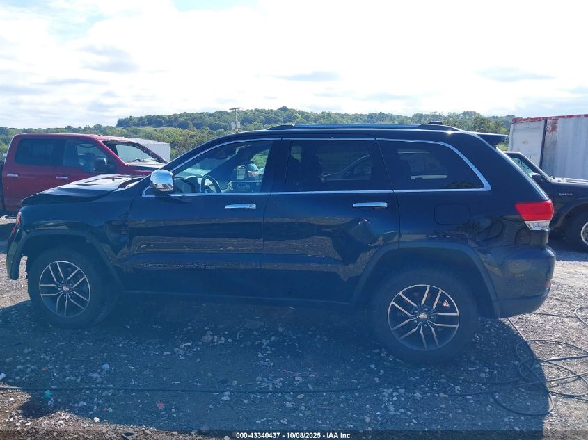 2018 Jeep Grand Cherokee Limited 4X4 VIN: 1C4RJFBG3JC229239 Lot: 43340437