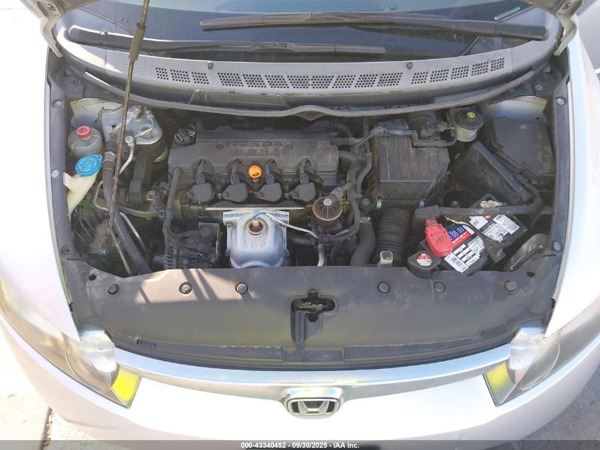 2008 Honda Civic Lx VIN: 2HGFA16548H336002 Lot: 43340452