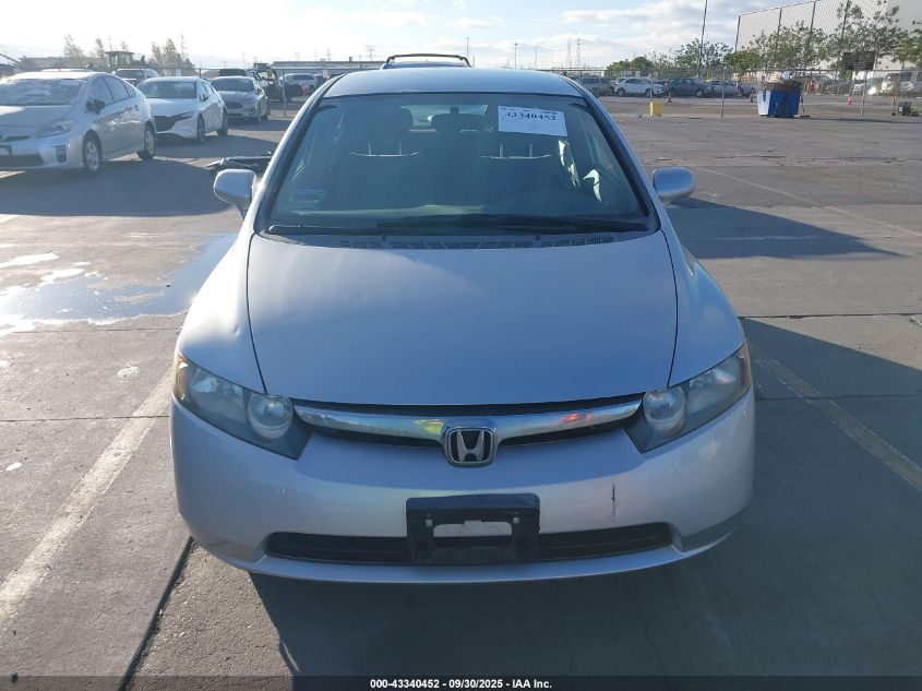 2008 Honda Civic Lx VIN: 2HGFA16548H336002 Lot: 43340452