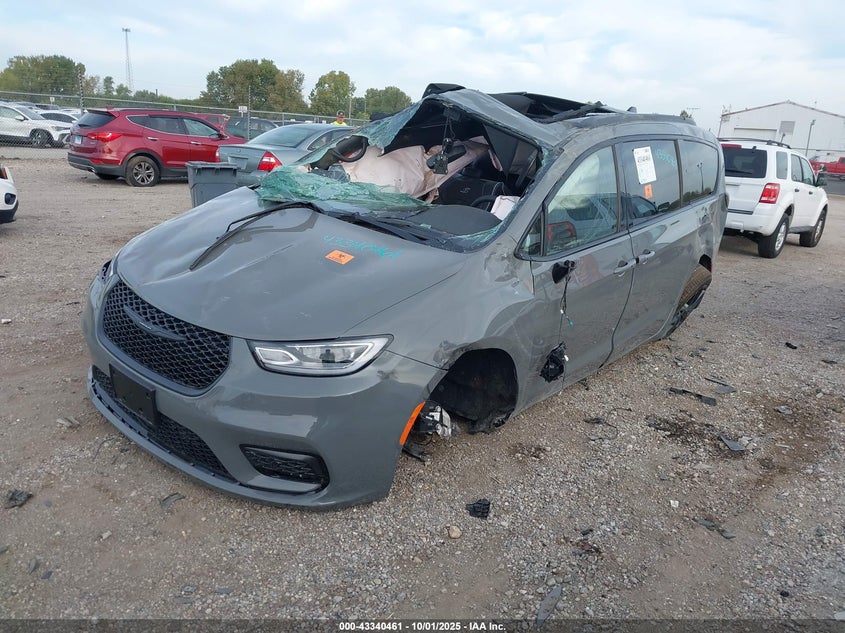 Vin: 2c4rc1gg6sr613871, lot: 43835176, chrysler pacifica limited 20252