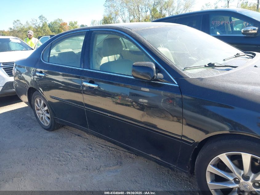 2004 Lexus Es 330 VIN: JTHBA30G845001084 Lot: 43340468