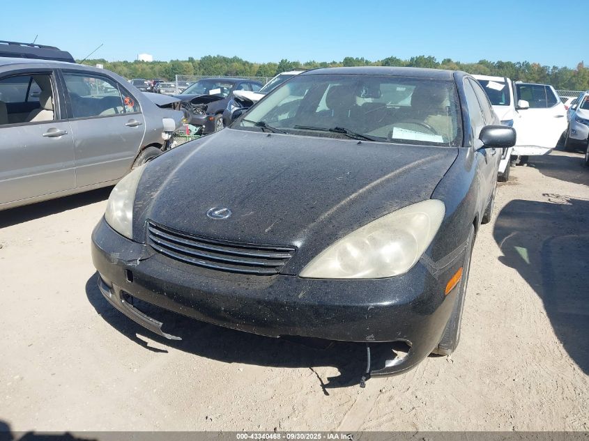 2004 Lexus Es 330 VIN: JTHBA30G845001084 Lot: 43340468