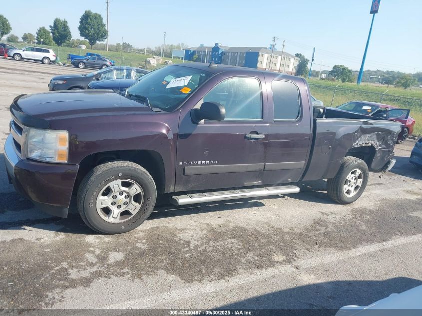2008 Chevrolet Silverado 1500 Lt1 VIN: 1GCEC19028Z129340 Lot: 43340487