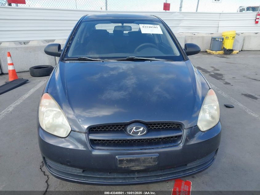 2007 Hyundai Accent Gs VIN: KMHCM36C07U016315 Lot: 43340501