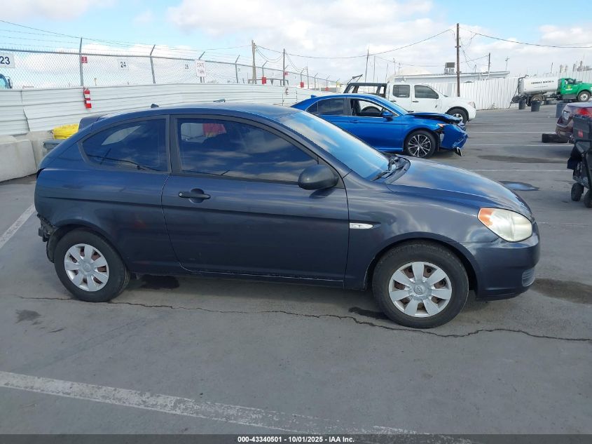 2007 Hyundai Accent Gs VIN: KMHCM36C07U016315 Lot: 43340501