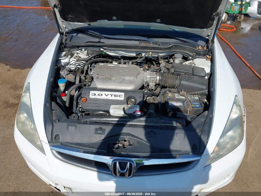 2007 Honda Accord 3.0 Ex VIN: 1HGCM66587A037780 Lot: 43340517
