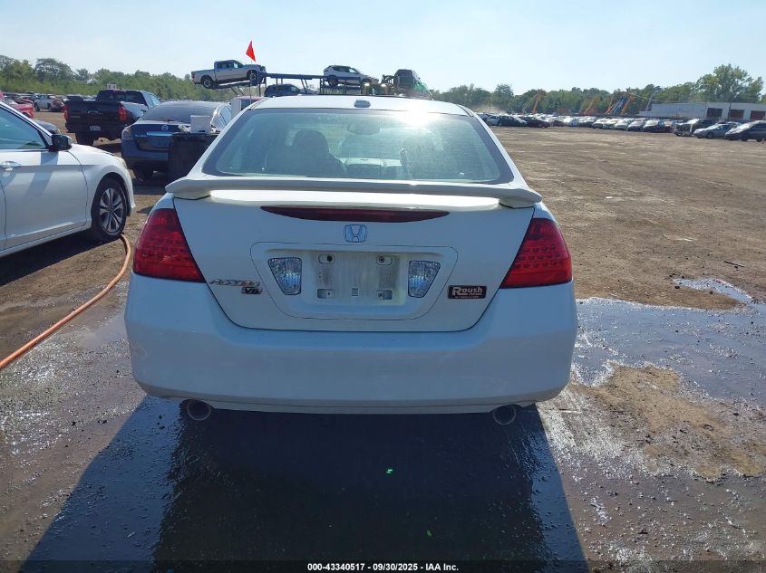 2007 Honda Accord 3.0 Ex VIN: 1HGCM66587A037780 Lot: 43340517