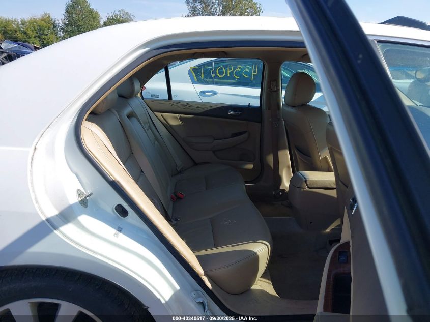 2007 Honda Accord 3.0 Ex VIN: 1HGCM66587A037780 Lot: 43340517