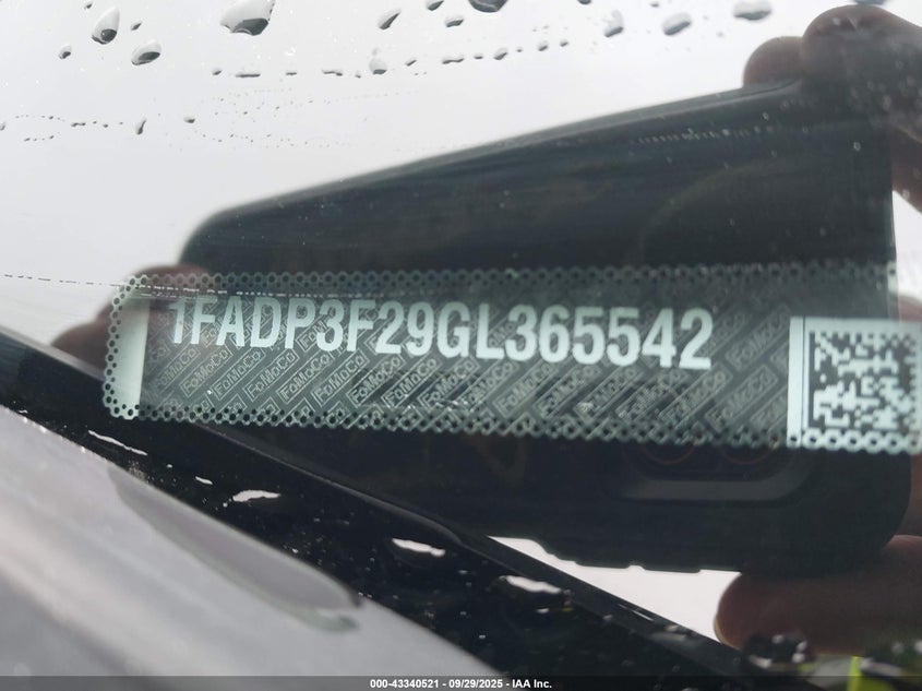 2016 FORD FOCUS SE - 1FADP3F29GL365542